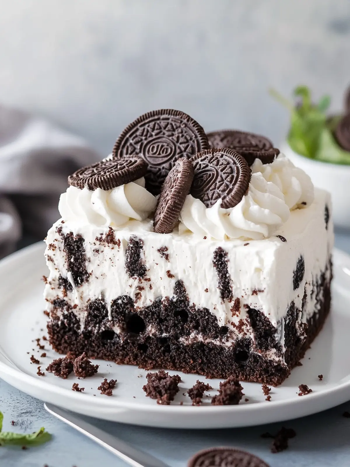 Decadent Oreo Poke Cake You’ll Crave Every Weekend 4 Oreo Poke Cake