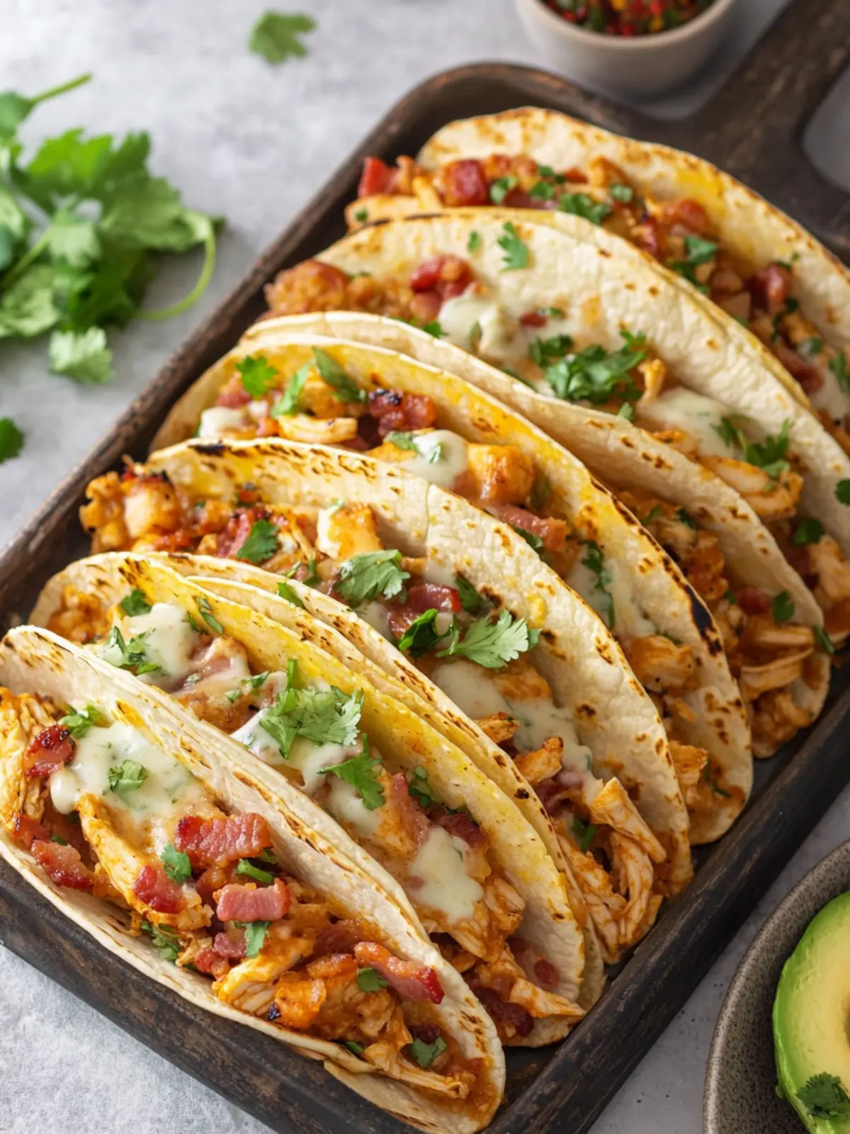 Savor Every Bite of Baked Chicken Bacon Ranch Tacos 4 Baked Chicken Bacon Ranch Tacos