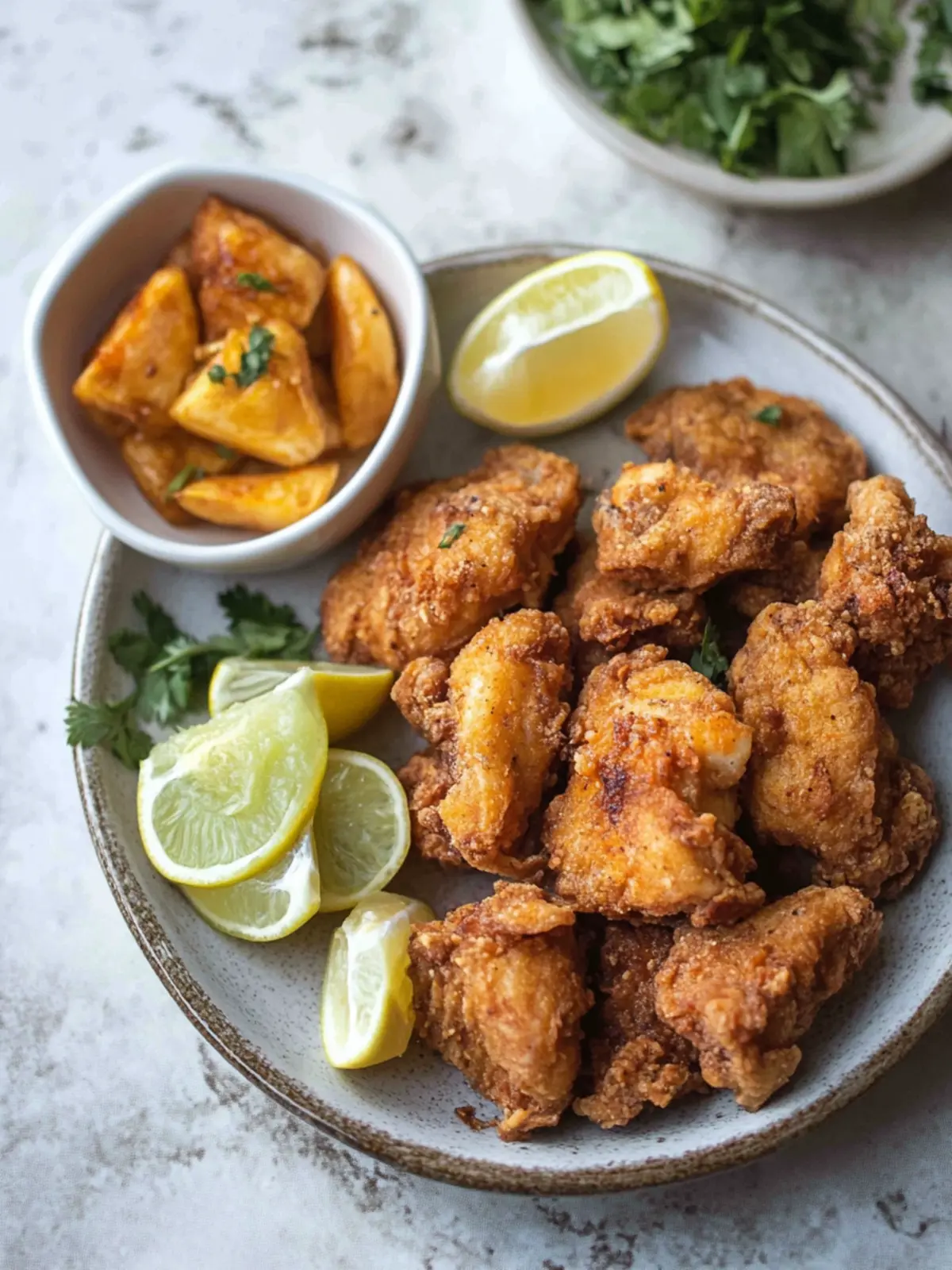 Crispy Chicharrones de Pollo: A Flavorful Homemade Delight 4 Chicharrones de Pollo