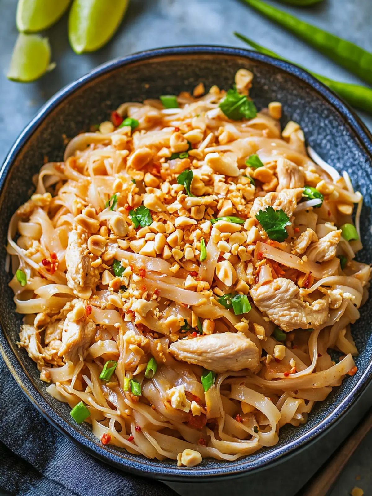 Savory Chicken Pad Thai in Just 20 Minutes at Home 3 Chicken Pad Thai