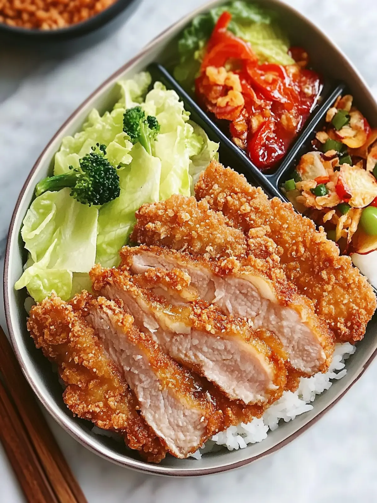 Delicious Fried Bento Pork Chop for a Flavorful Meal 5 Fried Bento Pork Chop