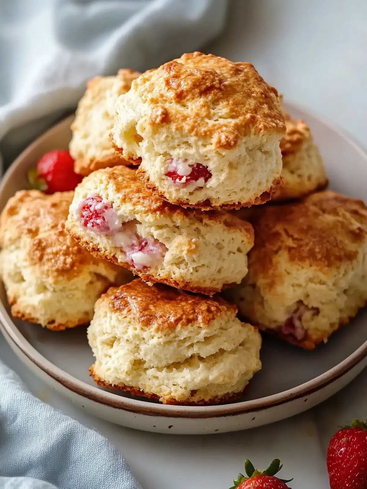 Delicious English Strawberry Scones for Sweet Mornings 2 English Strawberry Scones