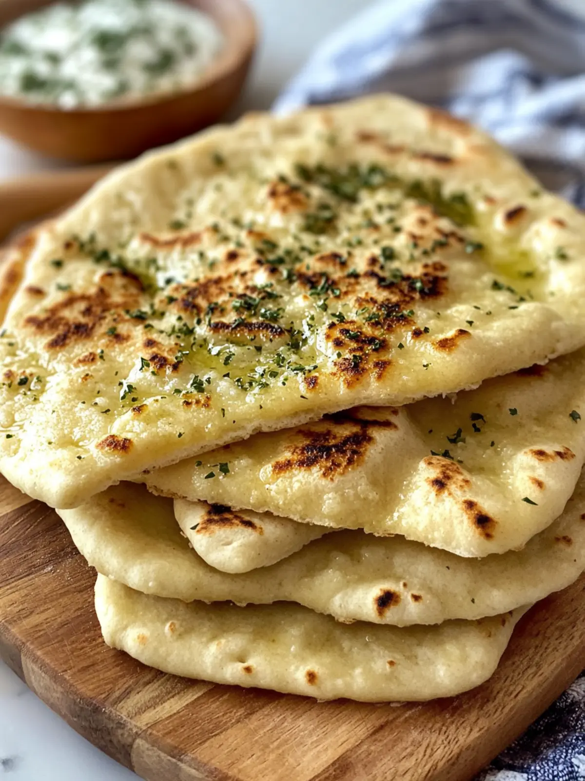 Delicious Garlic Pita Bread for a Homemade Feast 3 Garlic Pita Bread