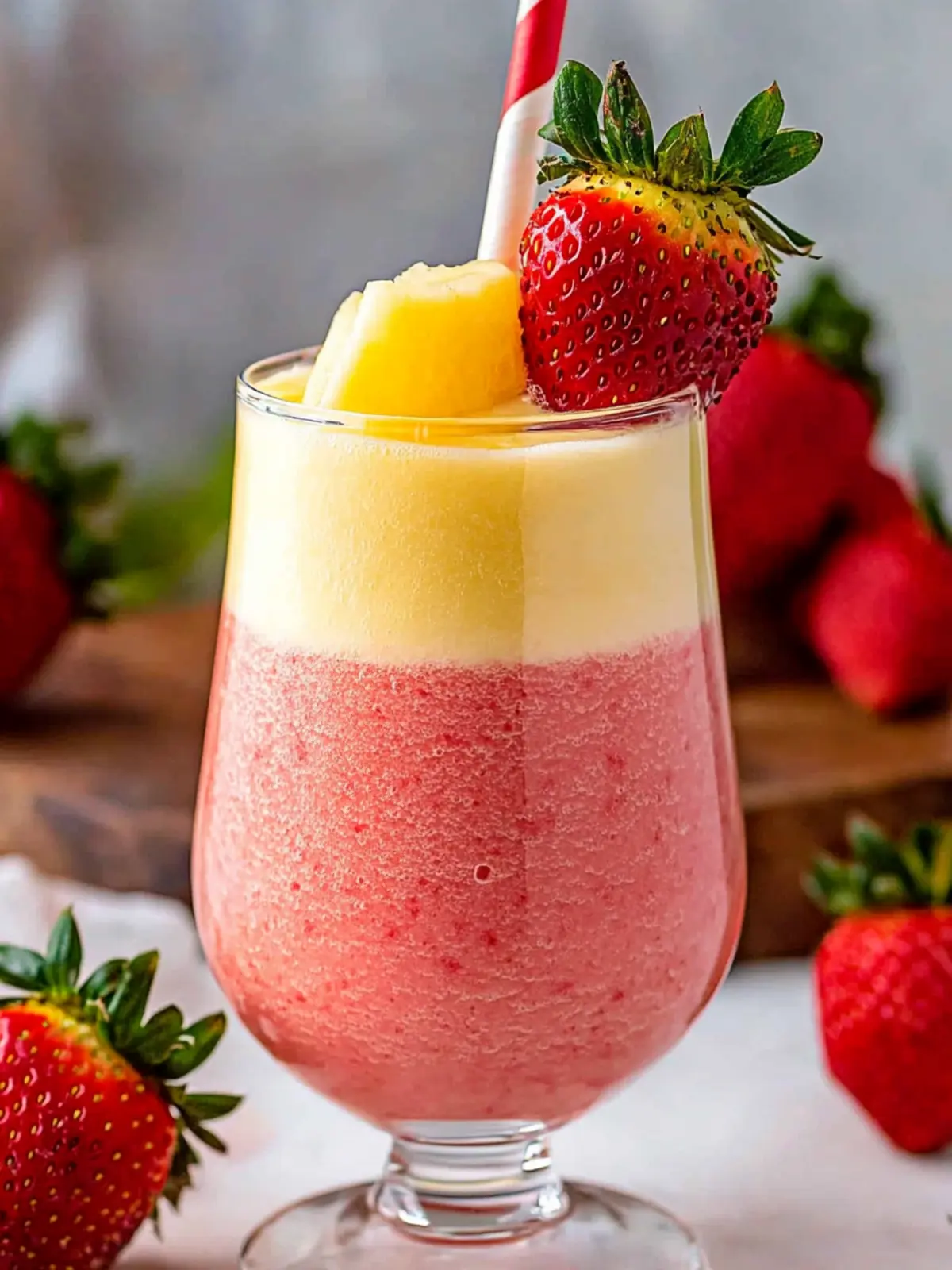Blend Up Bliss with This Strawberry Colada Smoothie Recipe 4 Strawberry Colada Smoothie