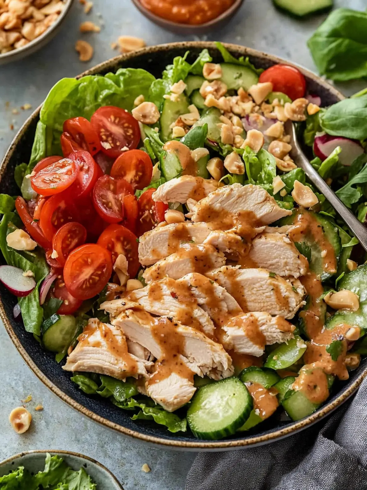 Revitalize Your Lunch with Zesty Thai Chicken Salad 5 Thai Chicken Salad