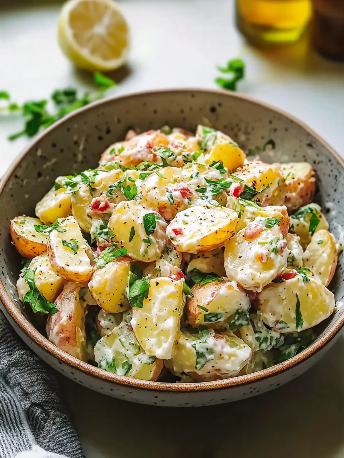 Delicious Jamie Oliver Potato Salad with Crispy Bacon Twist 3 Jamie Oliver Potato Salad