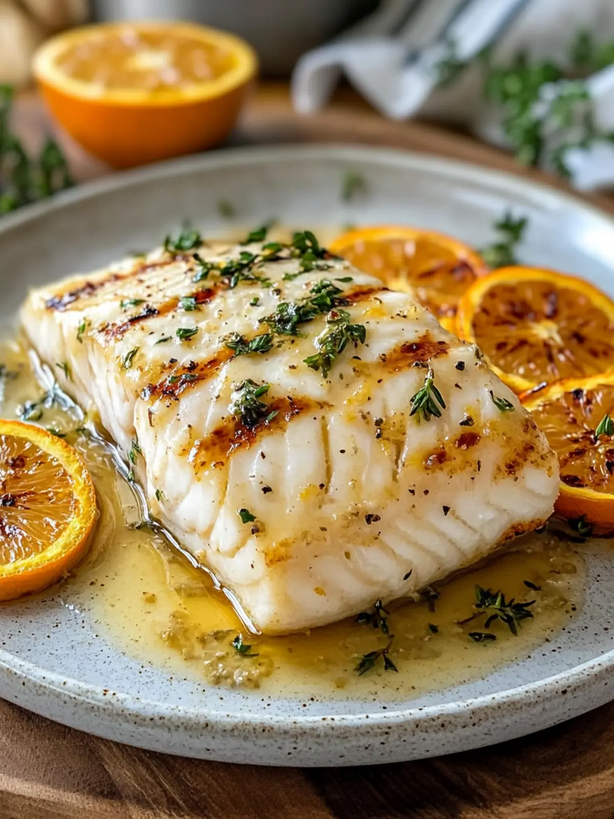 Zesty Orange Dijon Grilled Halibut for Perfect Summer Nights 5 Orange Dijon Grilled Halibut