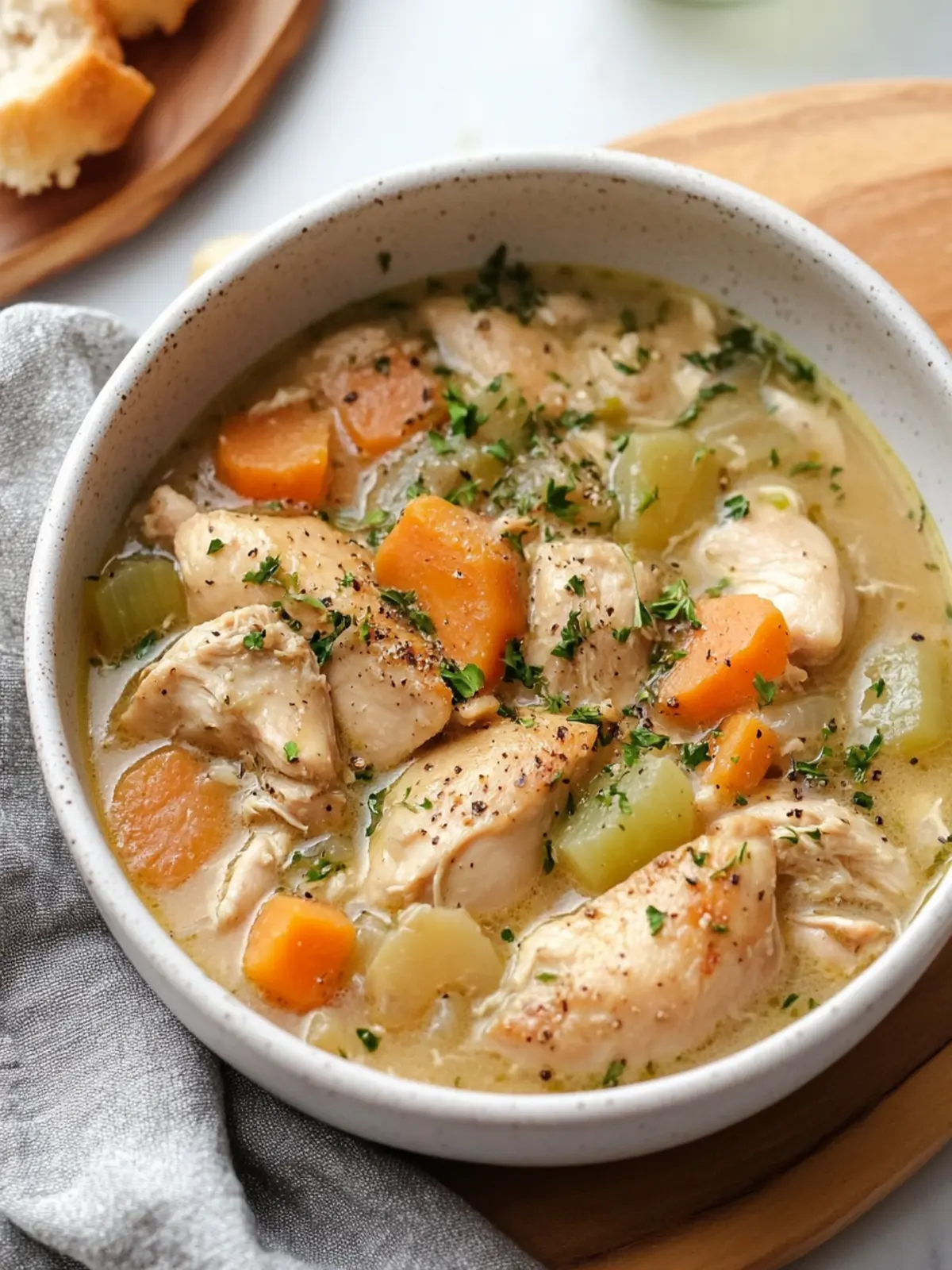 Cozy Up with Slow Cooker White Wine Chicken Stew Tonight 4 Slow Cooker White Wine Chicken Stew