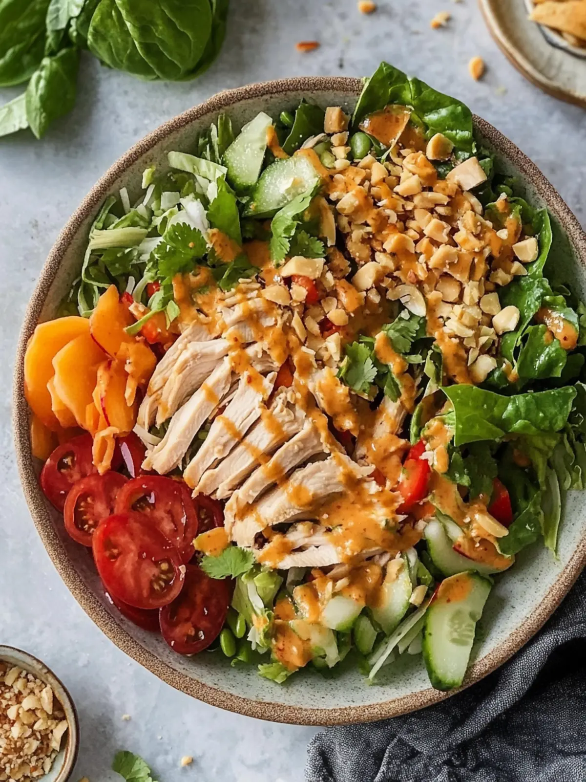 Revitalize Your Lunch with Zesty Thai Chicken Salad 4 Thai Chicken Salad