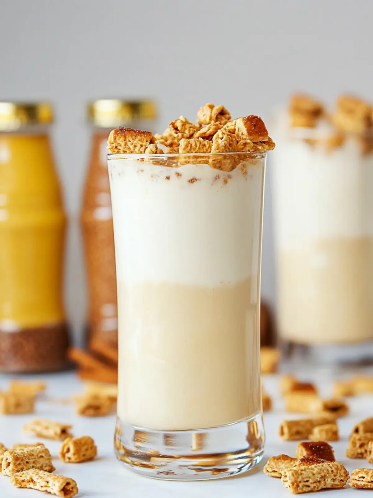 Cinnamon Toast Crunch Shots: A Sweet Party Favorite! 4 Cinnamon Toast Crunch Shots