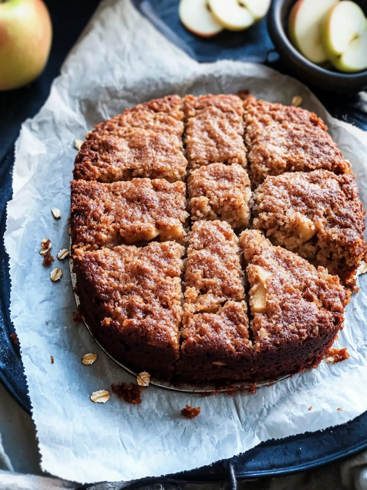 Delicious Breakfast Oatmeal Apple Cake for Energizing Mornings 3 Breakfast Oatmeal Apple Cake