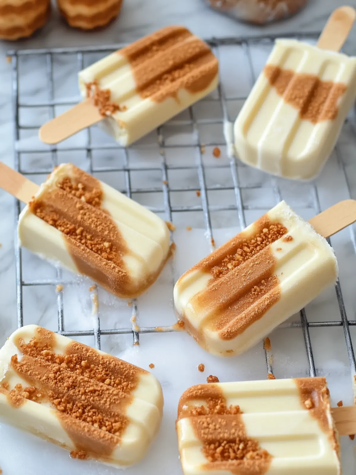 Delicious Biscoff Cakesicles to Brighten Your Day 3 Biscoff Cakesicles