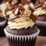 Decadent Kinder Bueno Cupcakes with Hazelnut Mousse Delight 6 Kinder Bueno Cupcakes