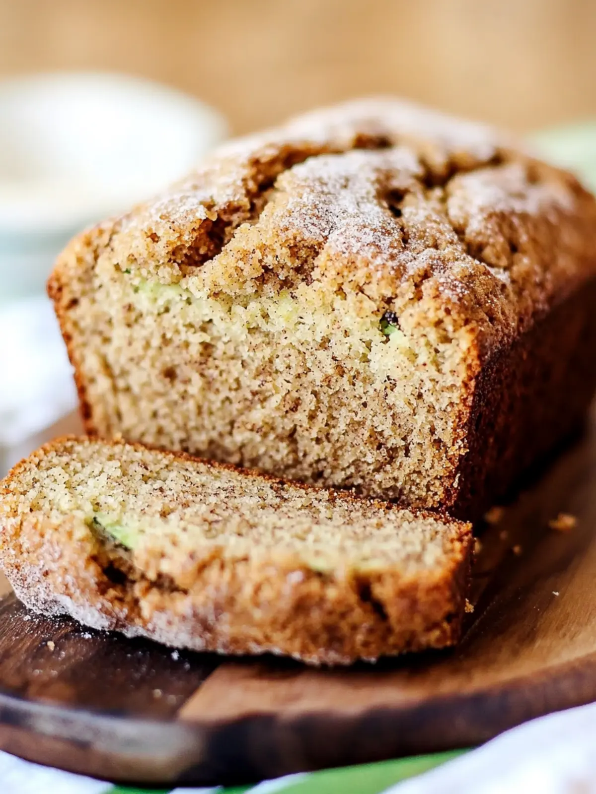 Snickerdoodle Zucchini Bread That Brings Cozy Vibes 4 Snickerdoodle Zucchini Bread