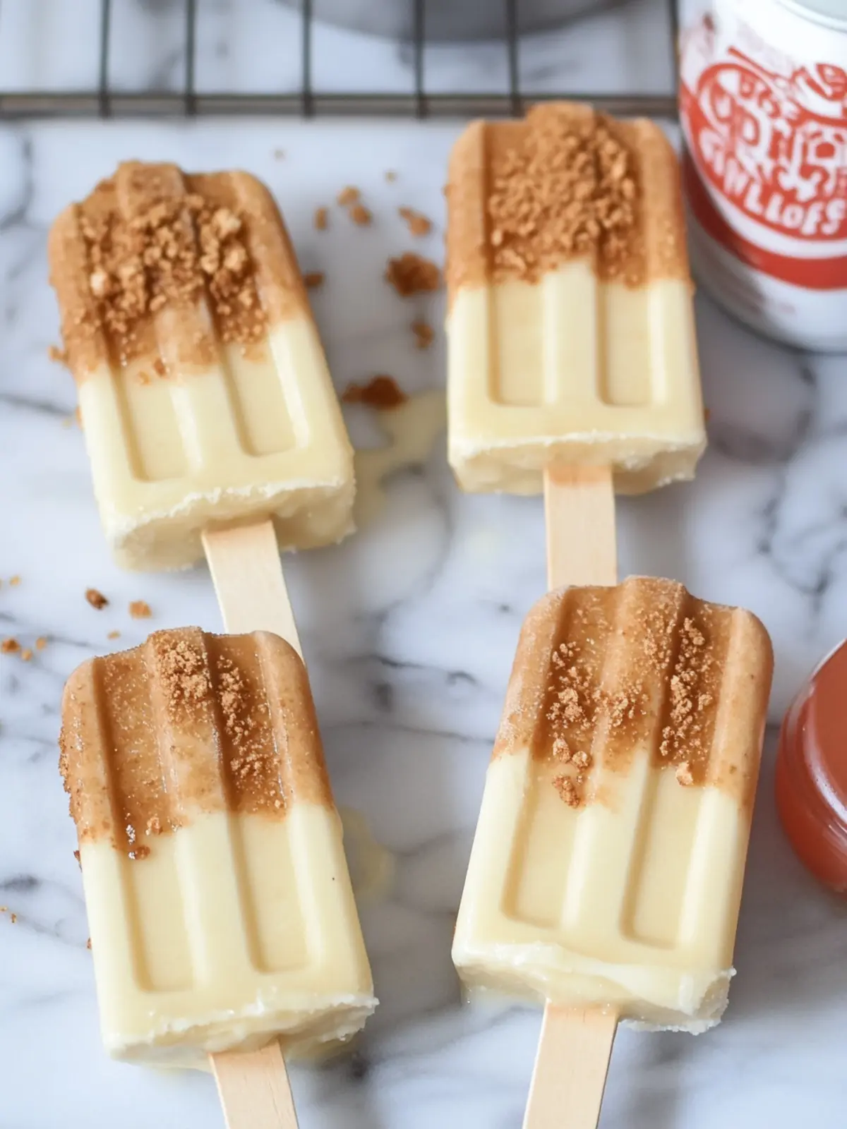 Delicious Biscoff Cakesicles to Brighten Your Day 4 Biscoff Cakesicles