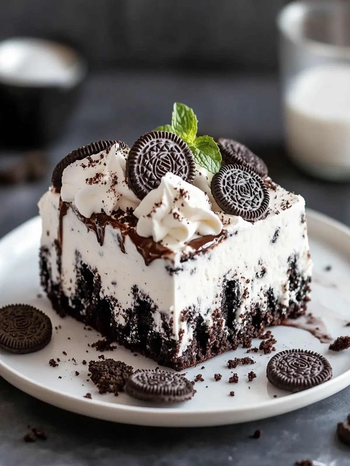 Decadent Oreo Poke Cake You’ll Crave Every Weekend 2 Oreo Poke Cake