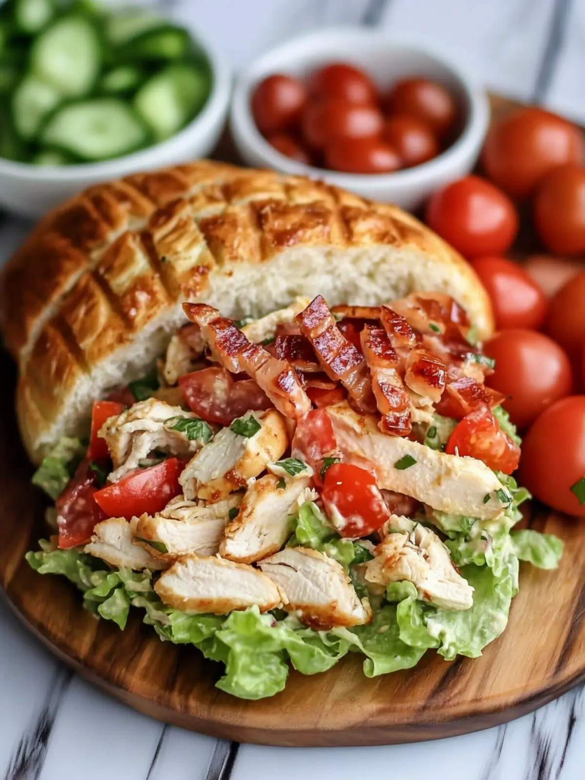 Perfectly Delicious BLT Chicken Salad for Quick Meals 2 BLT Chicken Salad