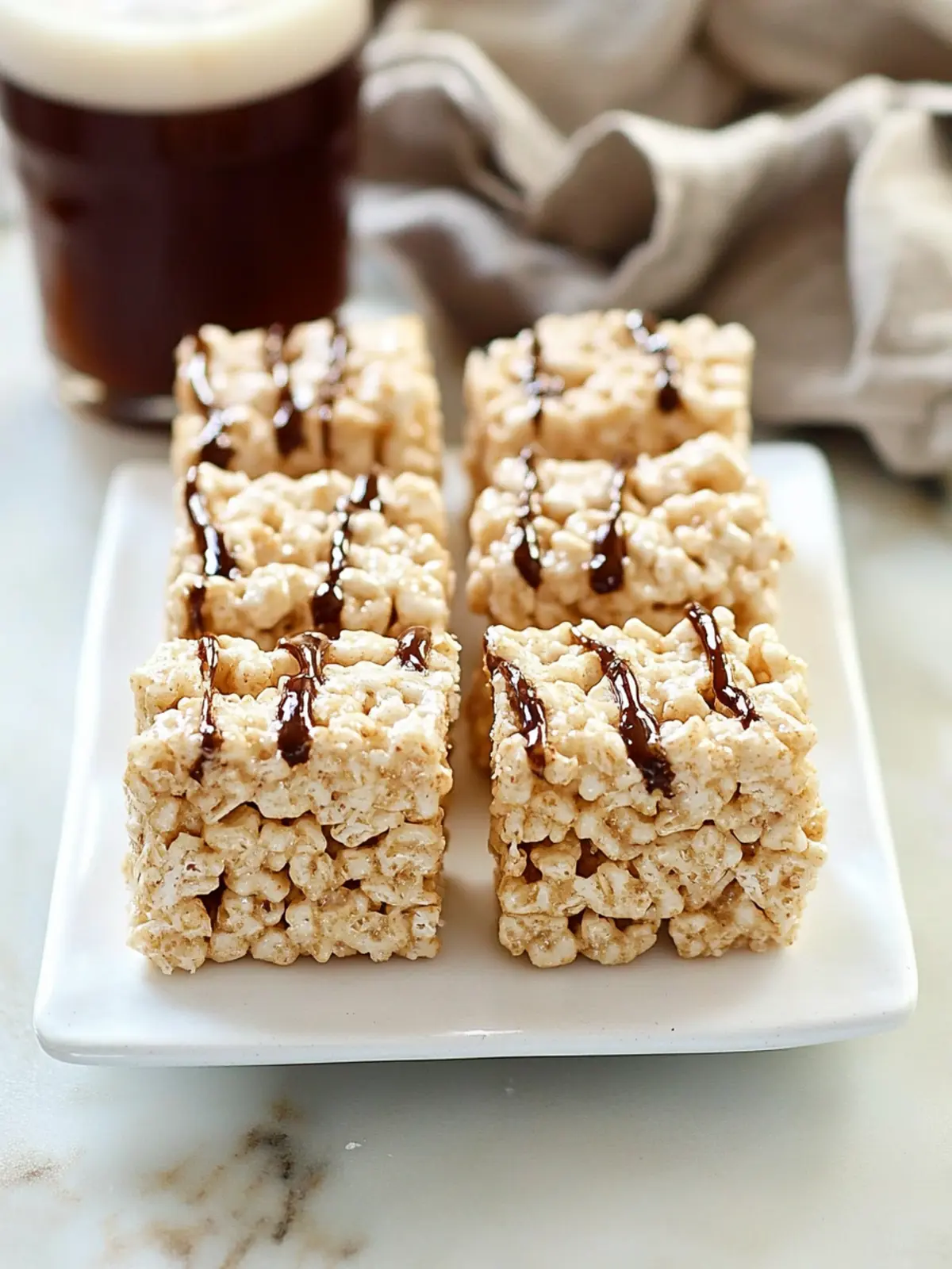 Decadent Root Beer Float Rice Krispie Treats You’ll Love! 4 Root Beer Float Rice Krispie Treats