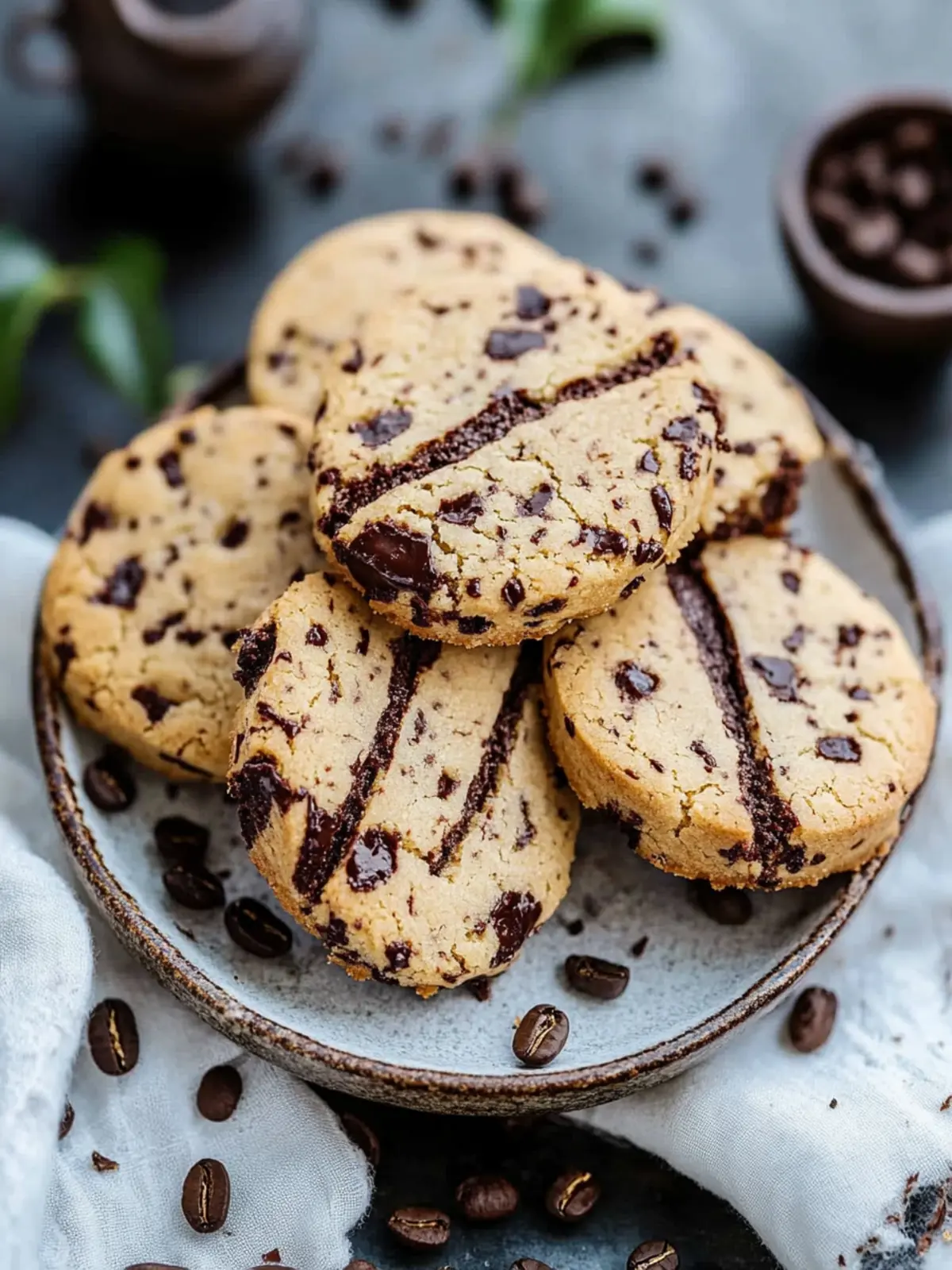 Espresso Chocolate Shortbread Cookies for Pure Bliss 3 Espresso Chocolate Shortbread Cookies