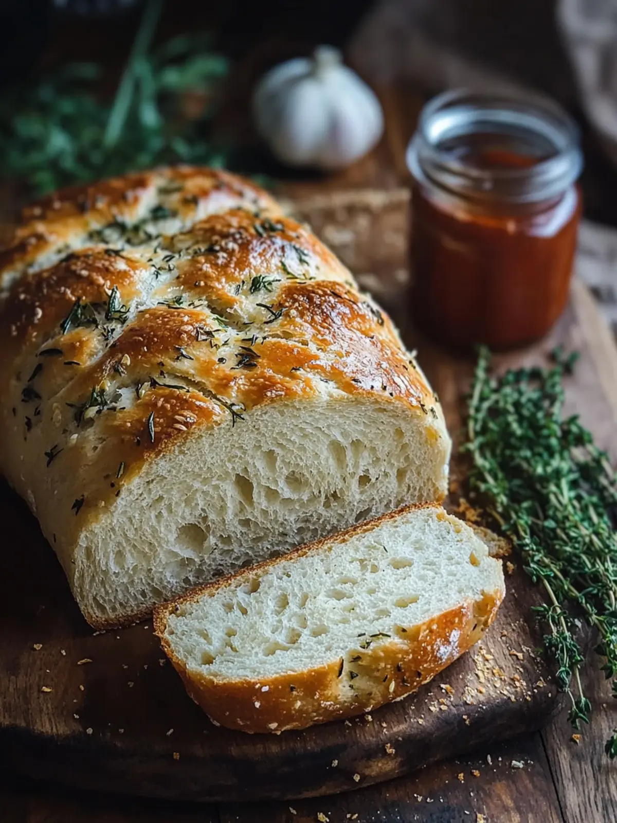 Bake Garlic And Herb Sourdough Bread for Irresistible Flavor 2 Garlic And Herb Sourdough Bread