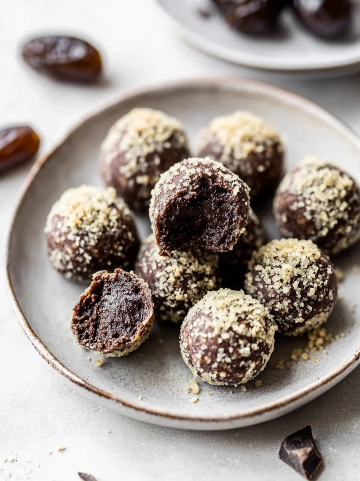 Decadent Chocolate Brownie Date Balls for Guilt-Free Snacking 4 Chocolate Brownie Date Balls