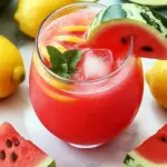 Refresh Your Day with Homemade Watermelon Lemonade 6 Watermelon Lemonade