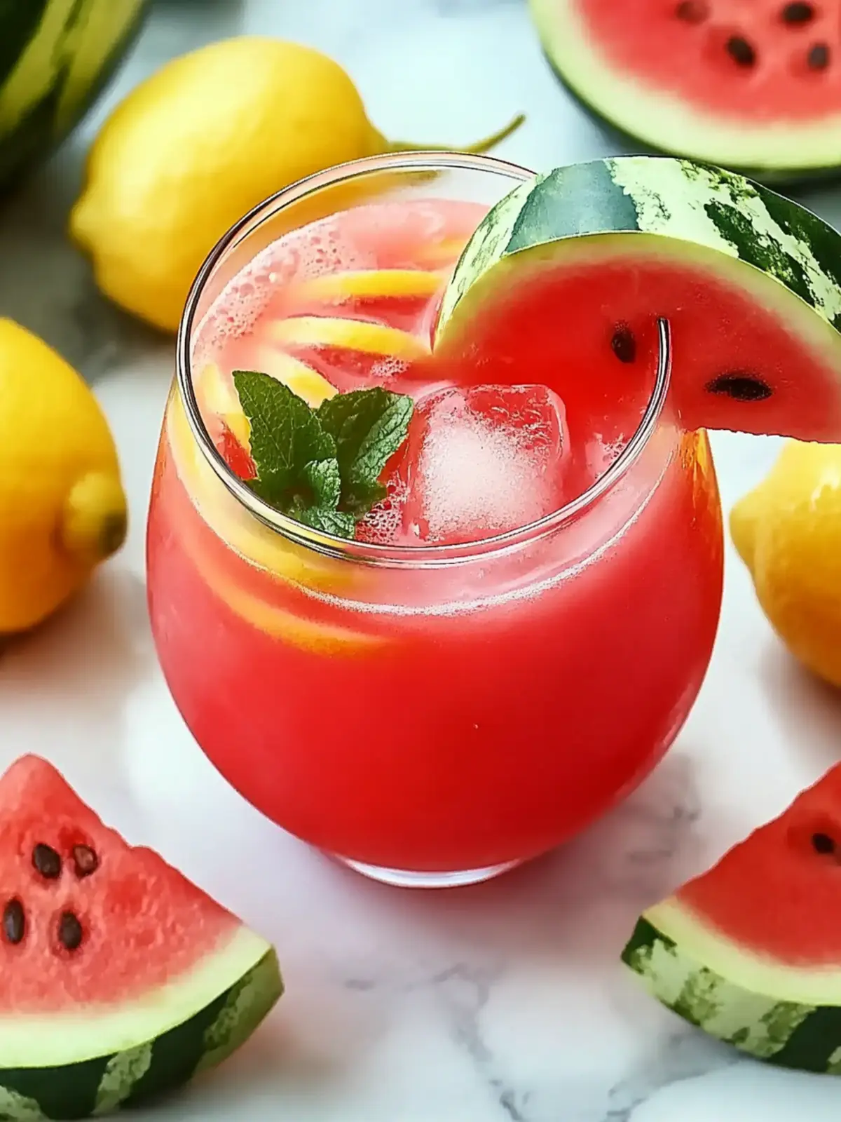 Refresh Your Day with Homemade Watermelon Lemonade 5 Watermelon Lemonade