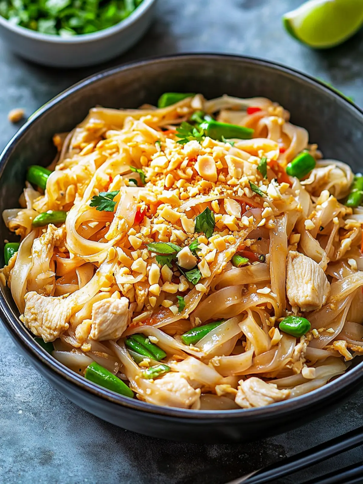 Savory Chicken Pad Thai in Just 20 Minutes at Home 2 Chicken Pad Thai