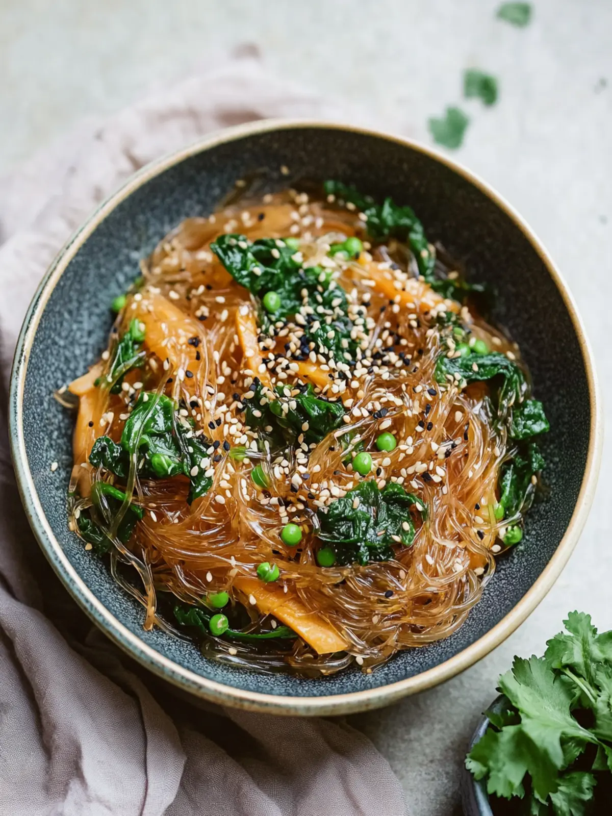 Irresistible Sesame Sweet Potato Glass Noodles You’ll Crave 2 Sesame Sweet Potato Glass Noodles