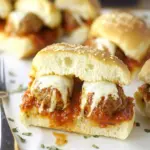 Savory Mozzarella Meatball Sliders on Hawaiian Rolls You’ll Love 8 Mozzarella Meatball Sliders on Hawaiian Rolls