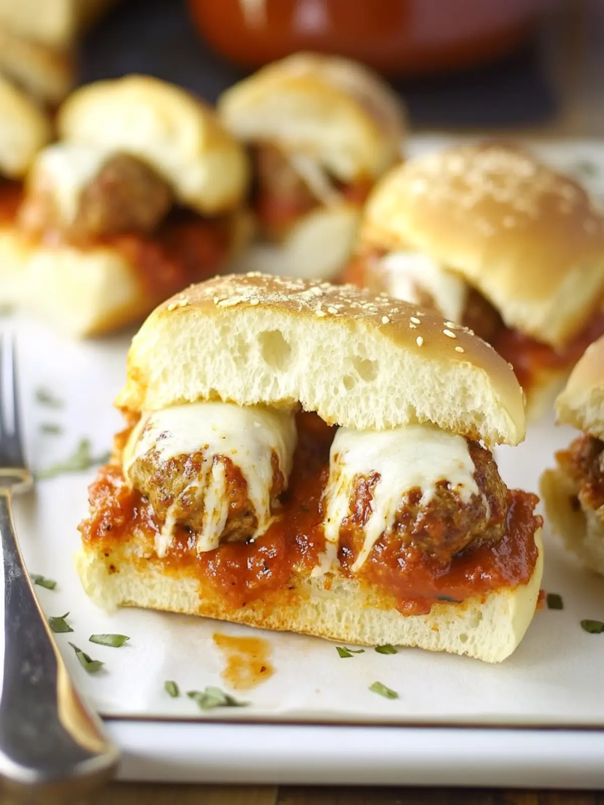 Savory Mozzarella Meatball Sliders on Hawaiian Rolls You’ll Love 5 Mozzarella Meatball Sliders on Hawaiian Rolls