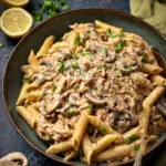 Deliciously Creamy Tuna and Mushroom Pasta in 20 Minutes! 6 Creamy Tuna and Mushroom Pasta