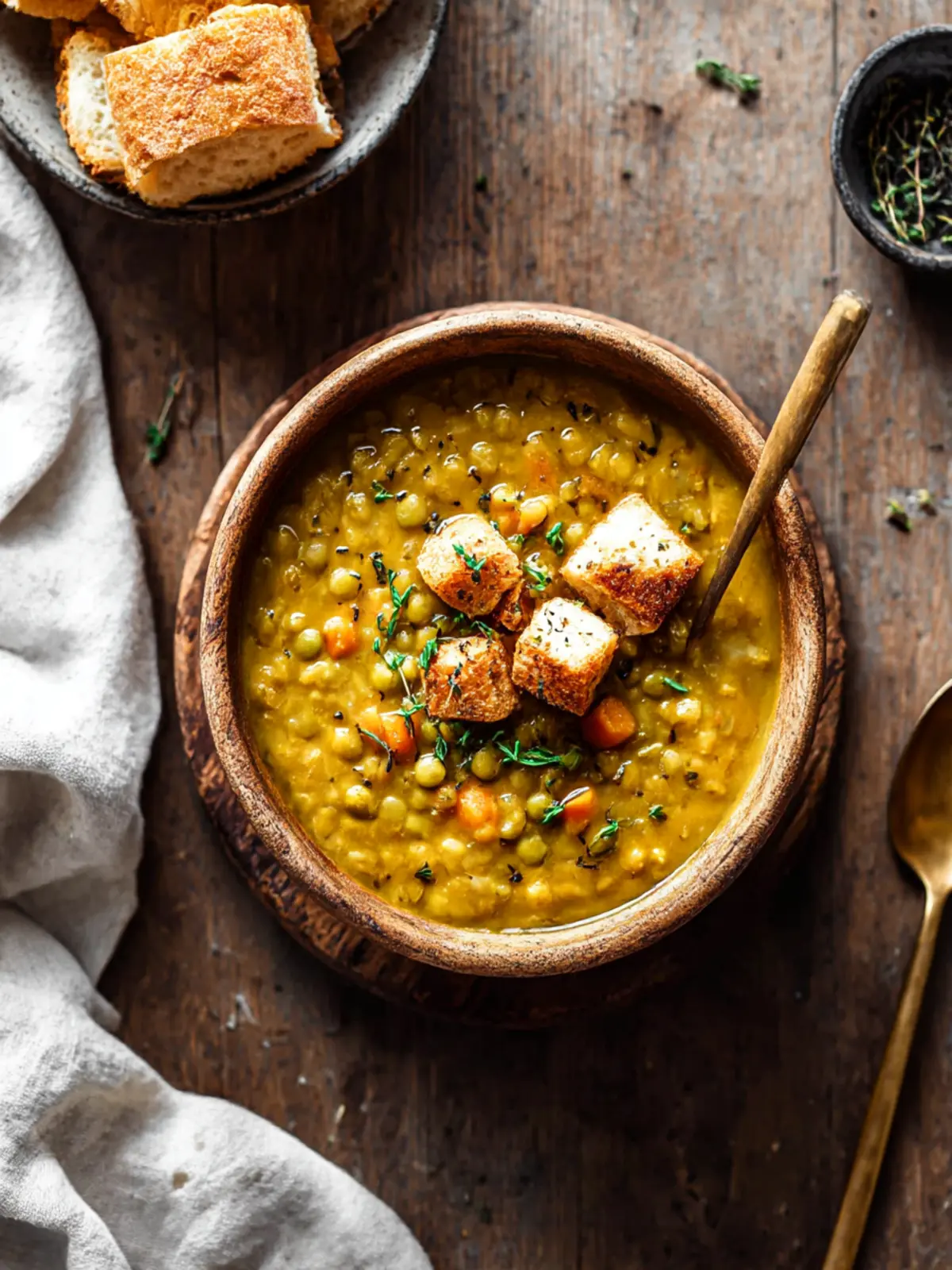 Delicious Moroccan Split Pea Soup: Cozy Comfort in a Bowl 2 Moroccan Split Pea Soup