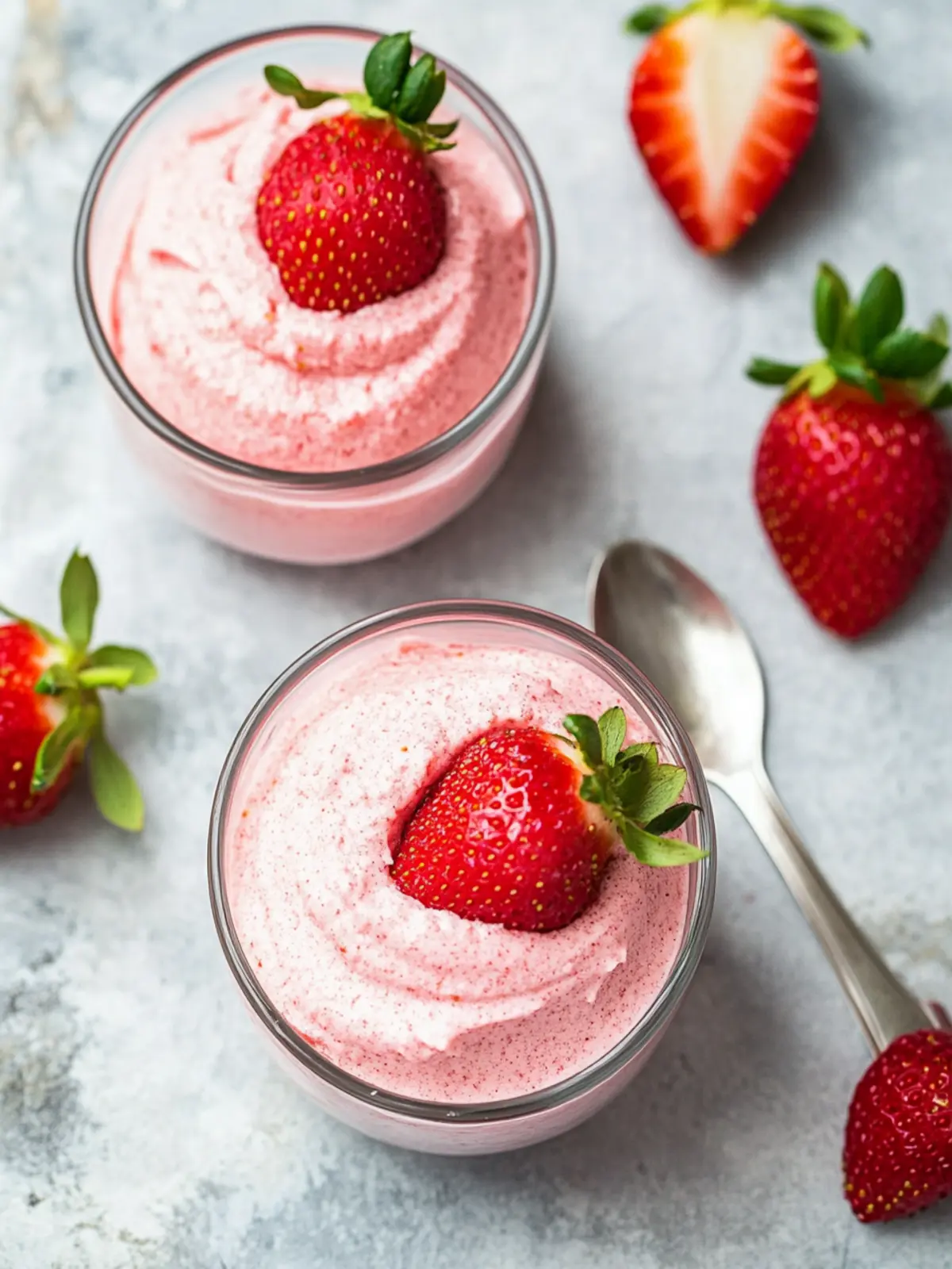 Deliciously Light Strawberry Aquafaba Mousse Recipe 5 Strawberry Aquafaba Mousse