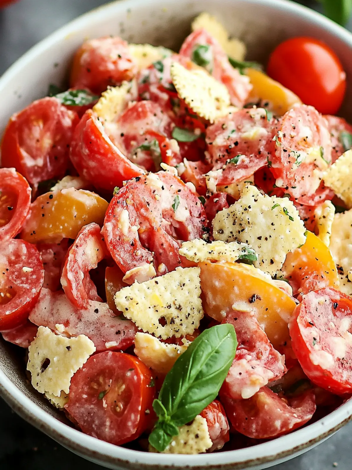 Savory Tomato Cracker Salad: A Fresh Twist on Your Picnic Classic 5 Tomato Cracker Salad