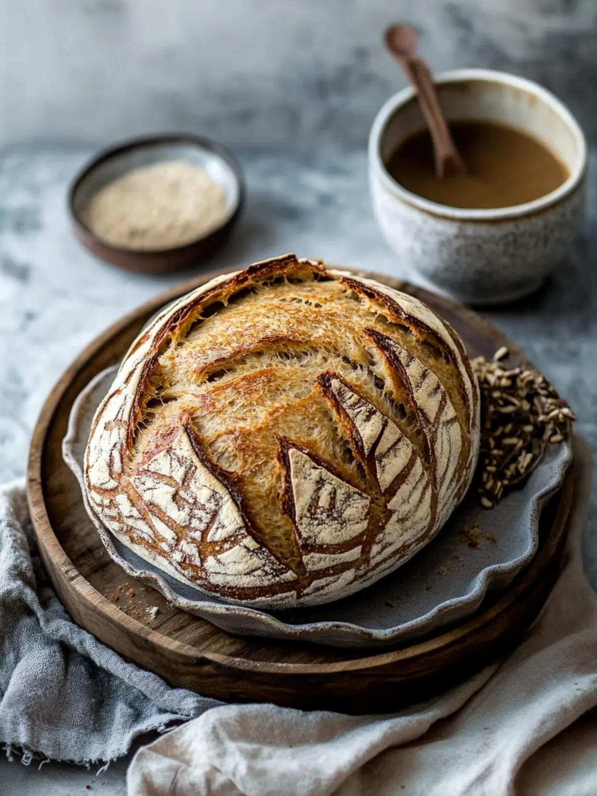 Deliciously Spiced Chai Sourdough Bread Recipe for Home Bakers 3 Chai Sourdough Bread
