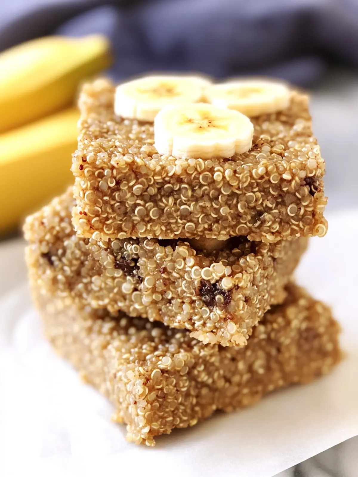 Boost Your Mornings with Delicious Banana Quinoa Breakfast Bars 5 Banana Quinoa Breakfast Bars