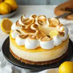 Gorgeous Lemon Cheesecake with Meringue Topping Delight 7 Lemon Cheesecake with Meringue Topping