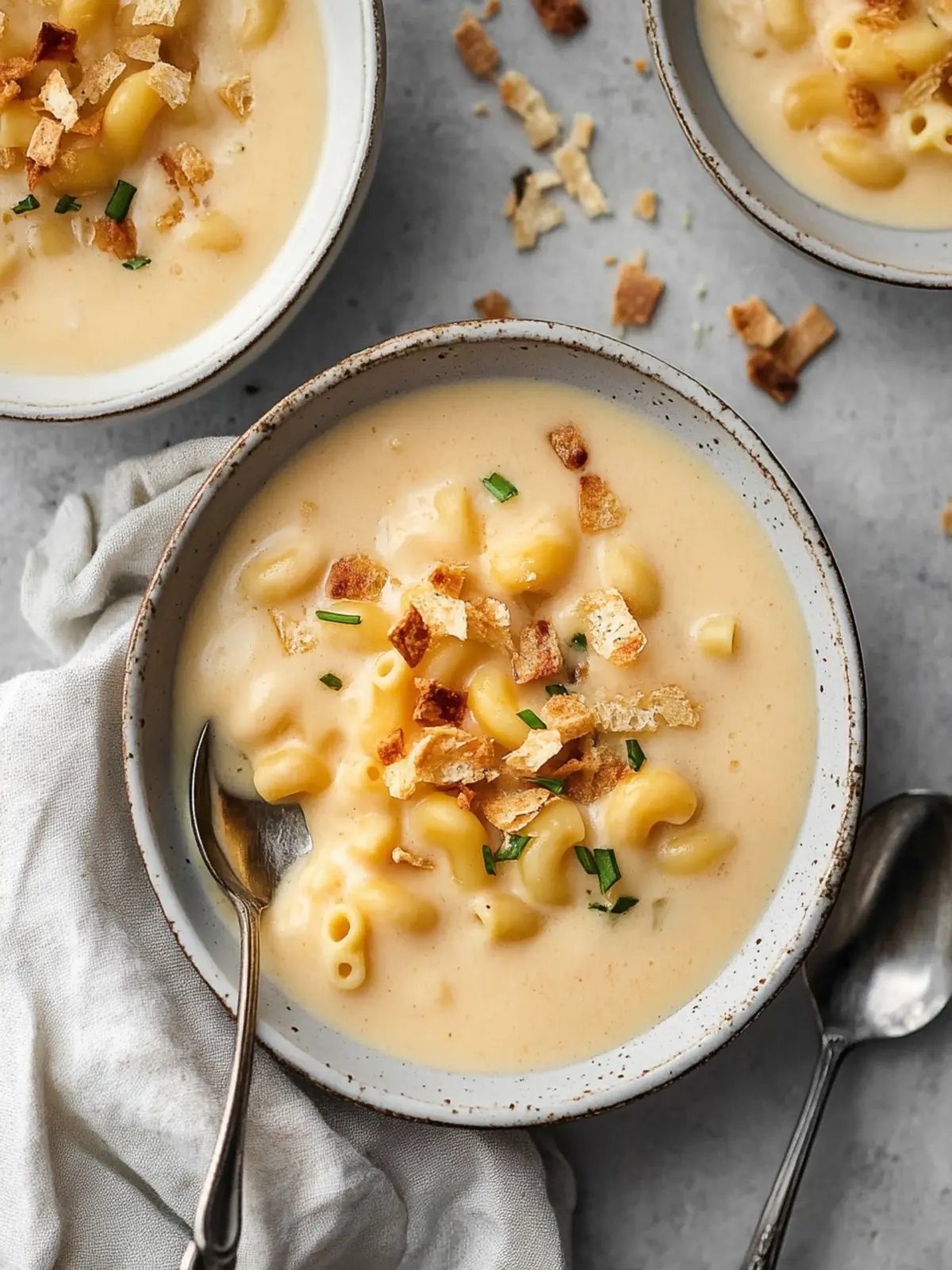 Creamy Mac and Cheese Soup Your New Cozy Comfort Food 5 Mac and Cheese Soup