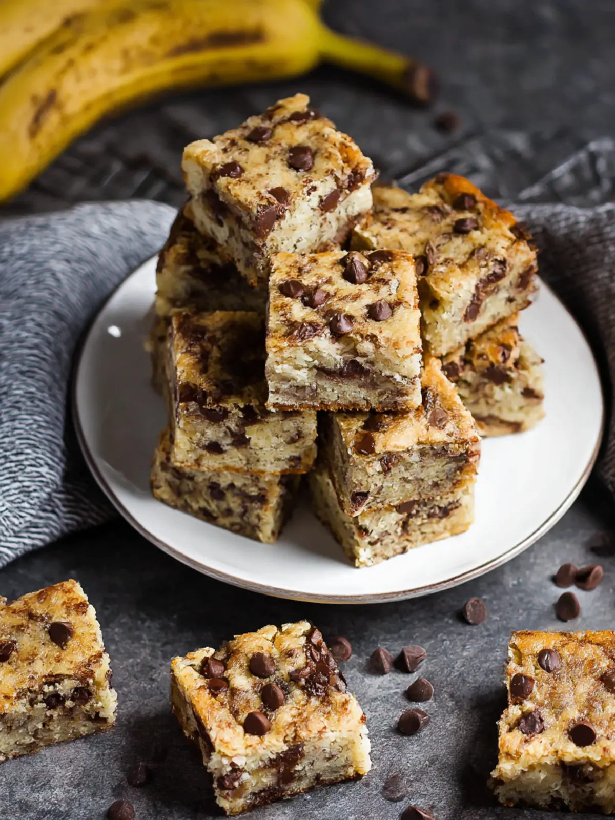 Irresistible Chocolate Chip Banana Bars You’ll Crave Daily 3 Chocolate Chip Banana Bars