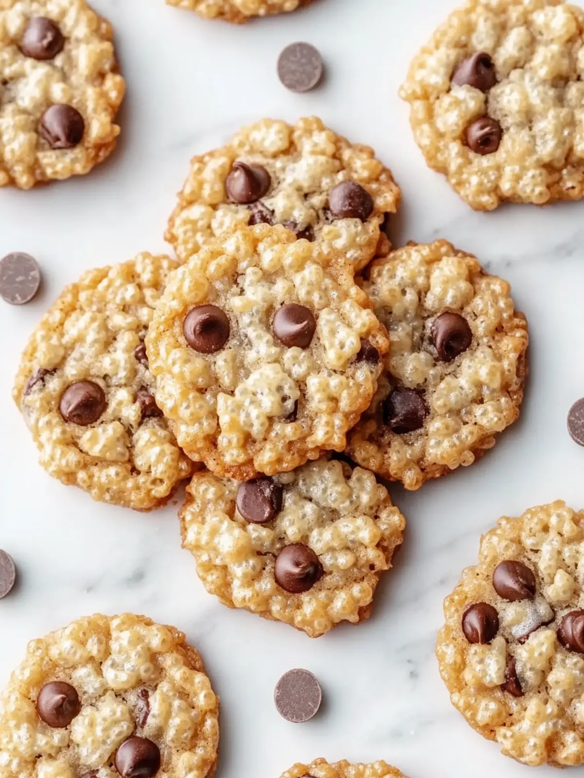 Irresistible Rice Krispie Chocolate Chip Cookies in 25 Minutes 4 Rice Krispie Chocolate Chip Cookies