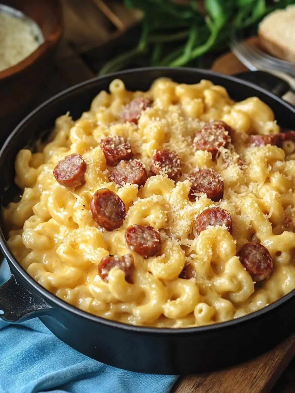 Creamy Smoked Sausage Mac and Cheese You'll Crave Every Night 2 Creamy Smoked Sausage Mac and Cheese