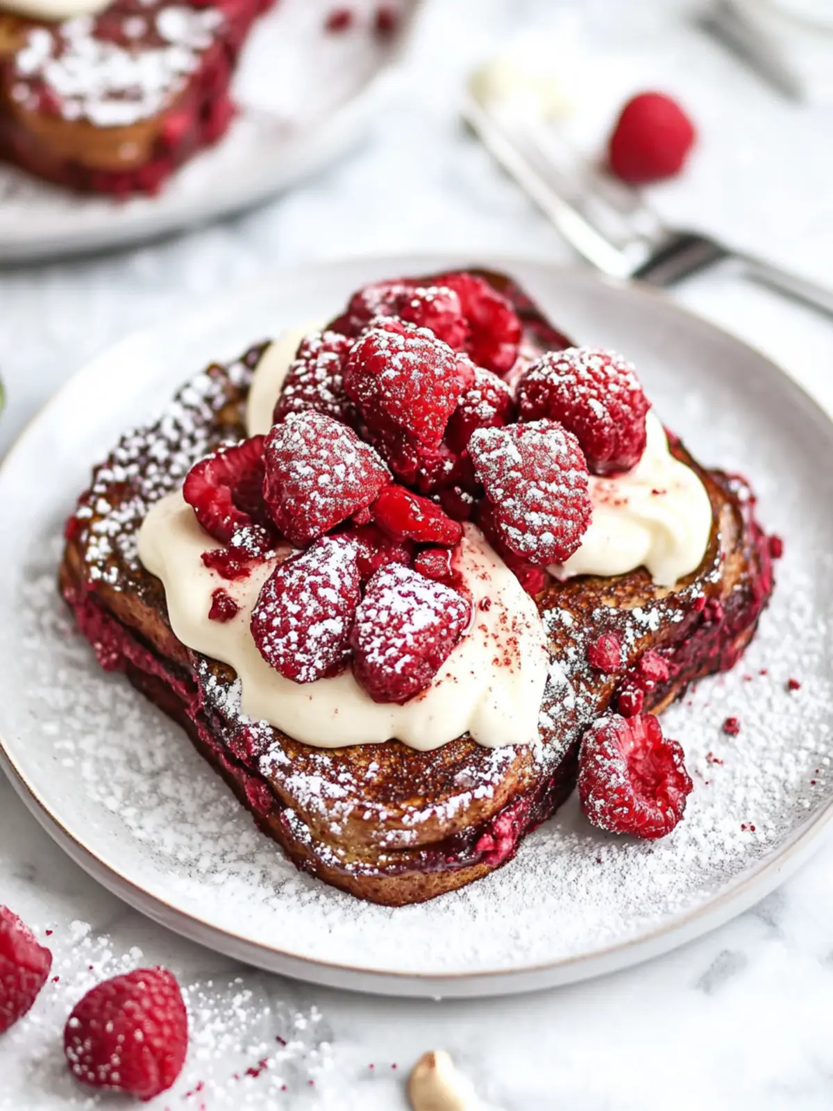 Decadent Red Velvet French Toast for a Sweet Morning Treat 2 Red Velvet French Toast