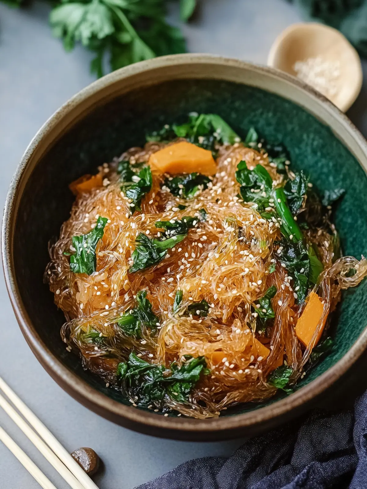 Irresistible Sesame Sweet Potato Glass Noodles You’ll Crave 3 Sesame Sweet Potato Glass Noodles