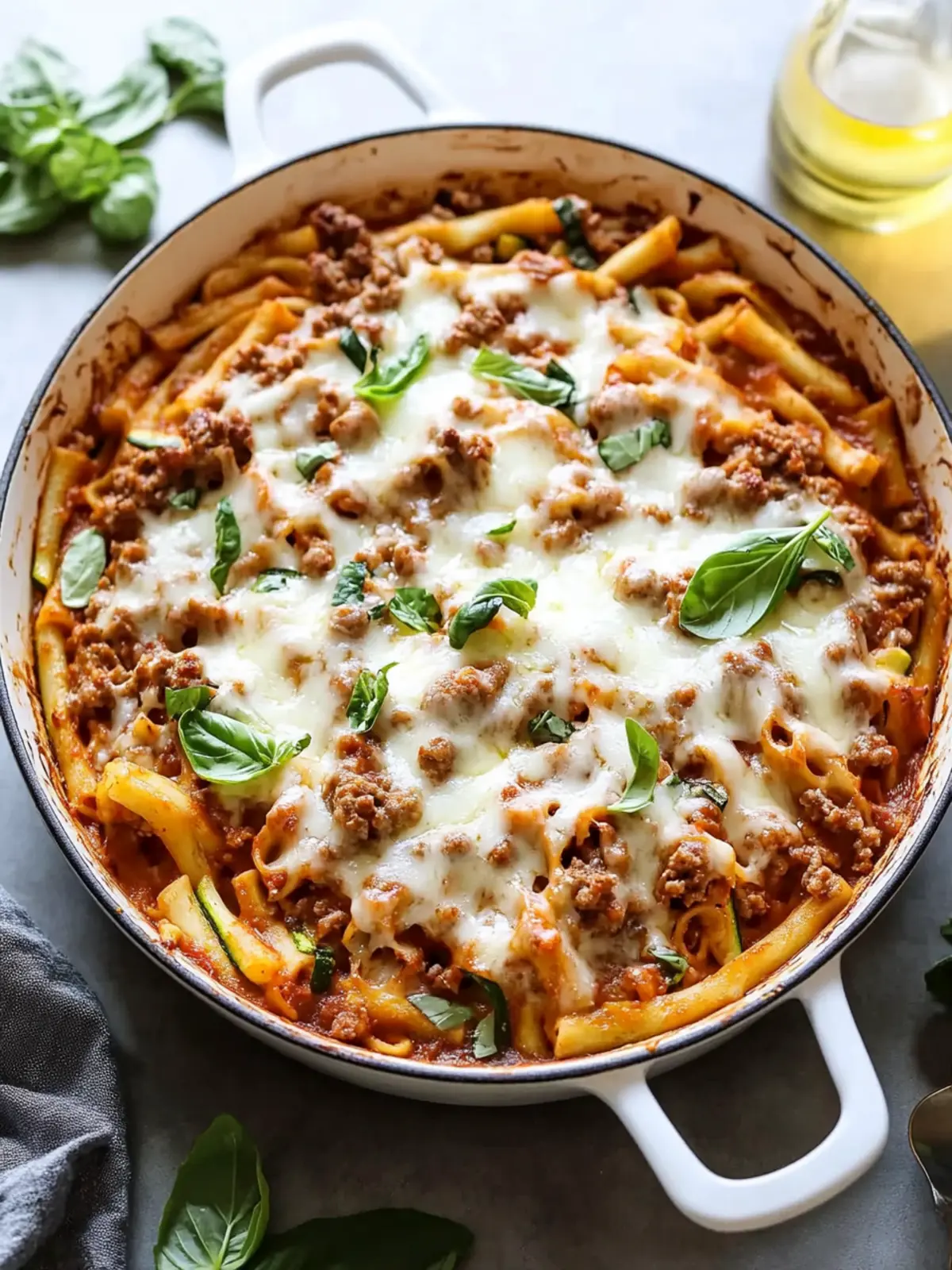 Cheesy Beef & Zucchini Noodle Bake: Comfort Made Easy 4 Cheesy Beef & Zucchini Noodle Bake