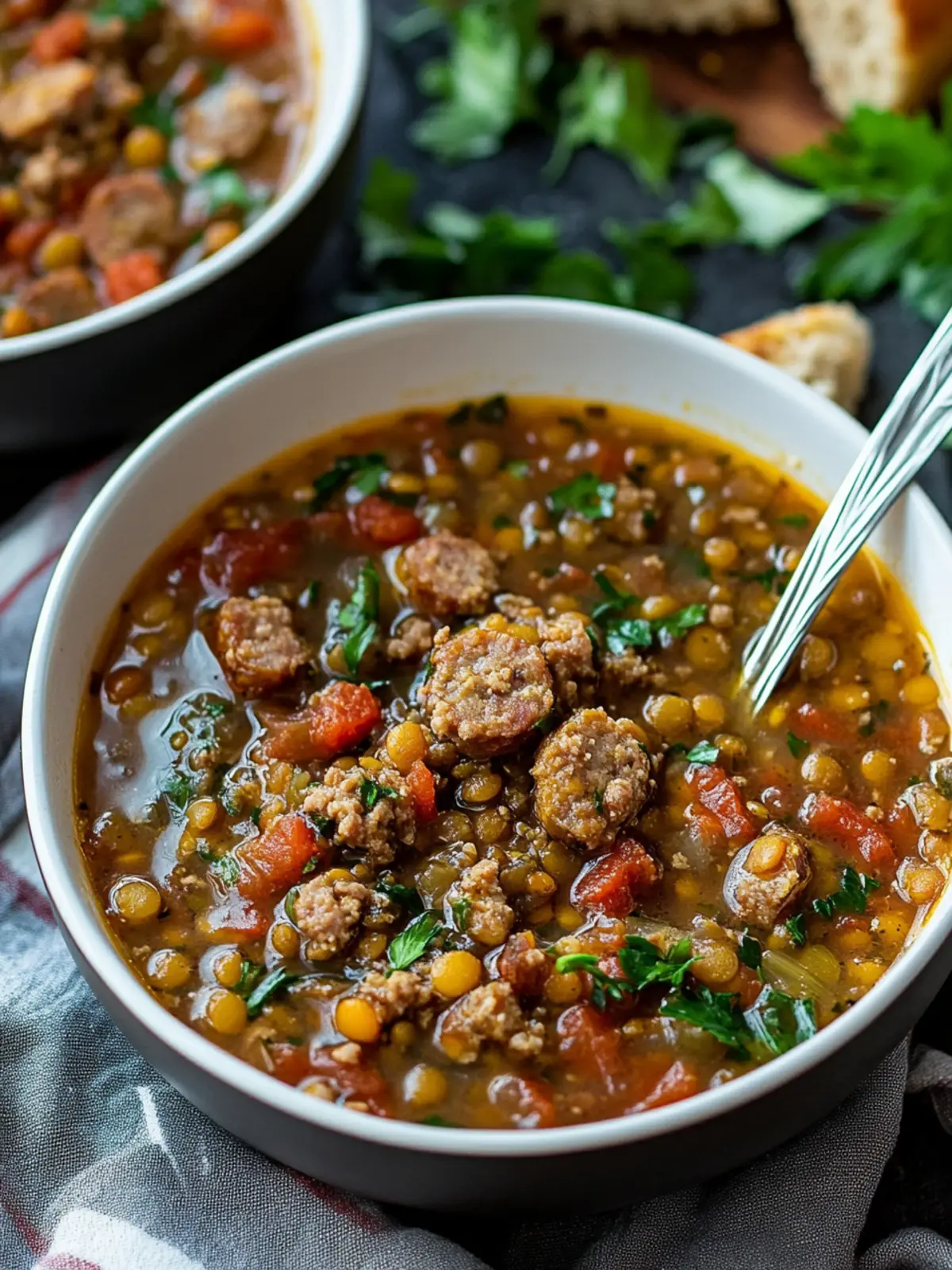 Hearty Spicy Sausage Lentil Soup for Cozy Nights 4 Spicy Sausage Lentil Soup