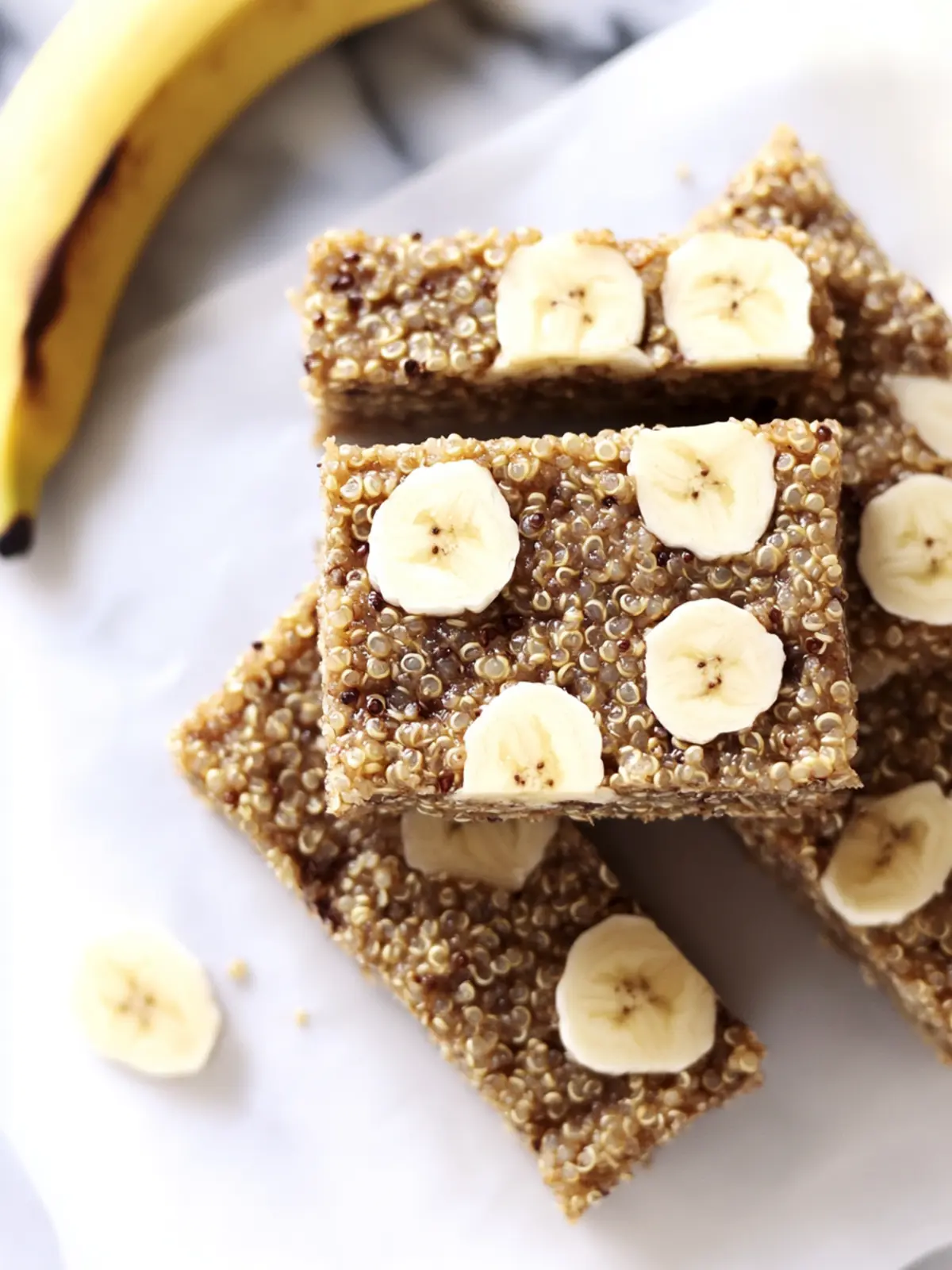 Boost Your Mornings with Delicious Banana Quinoa Breakfast Bars 3 Banana Quinoa Breakfast Bars