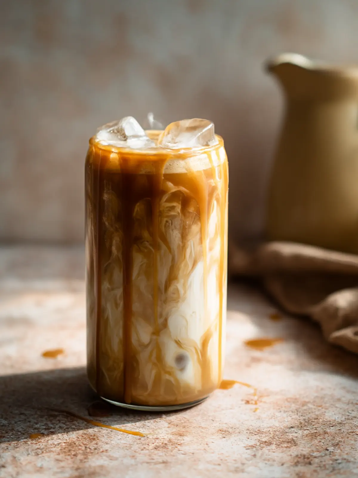 Indulge in Salted Tahini Caramel Latte Bliss at Home 5 Salted Tahini Caramel Latte