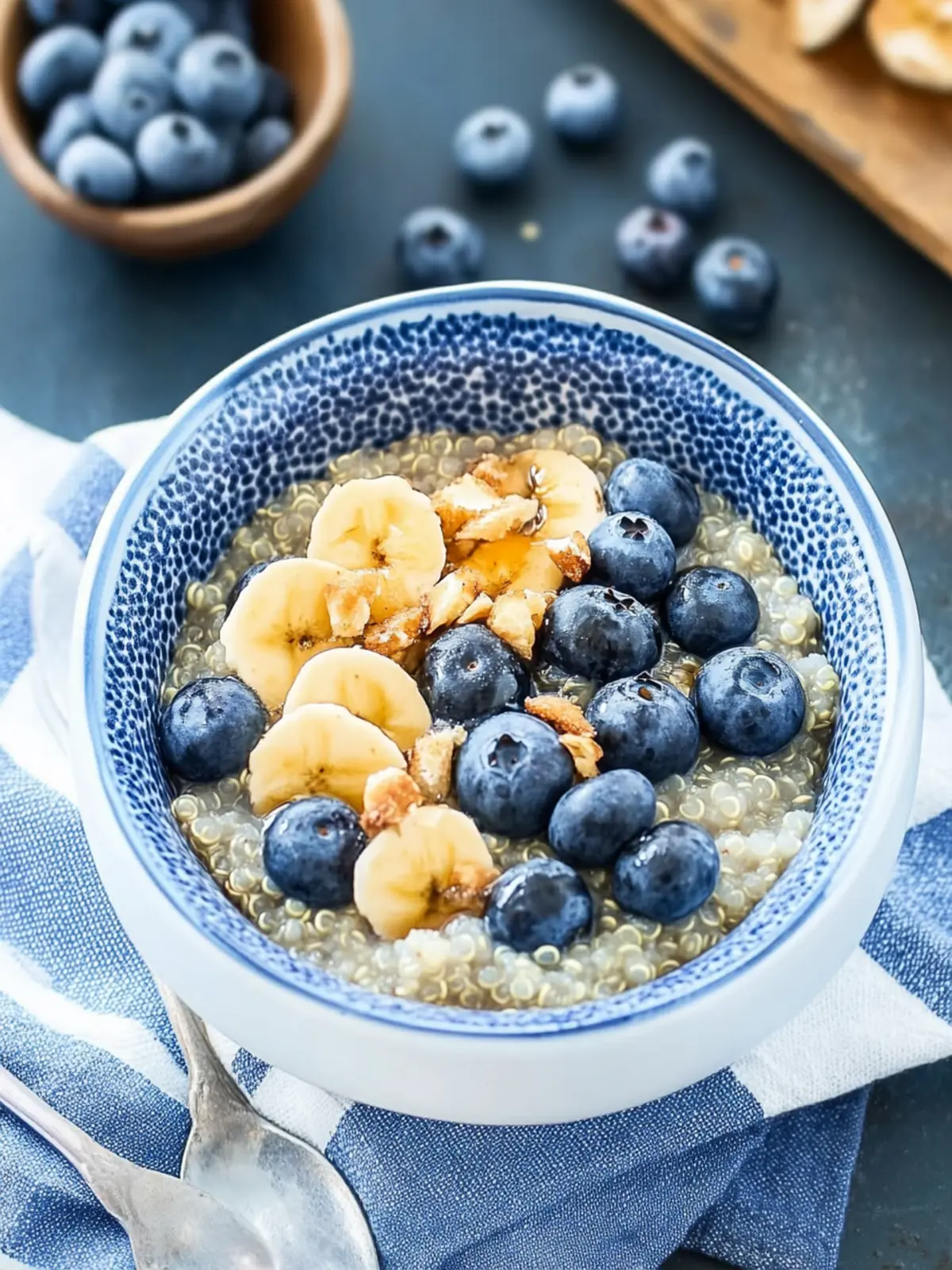 Hot Blueberry Honey Breakfast Quinoa for a Cozy Morning Boost 2 Hot Blueberry Honey Breakfast Quinoa