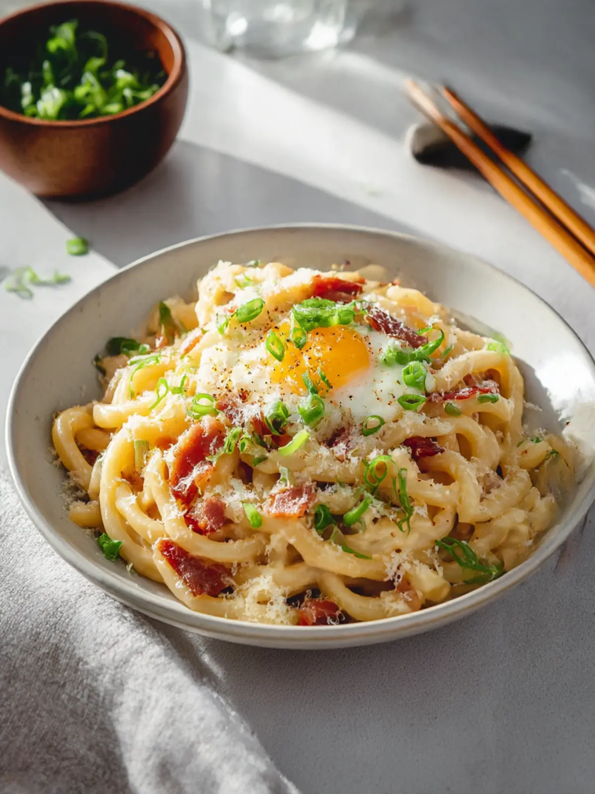 Creamy Miso Carbonara Udon That Will Wow Your Taste Buds 3 Miso Carbonara Udon